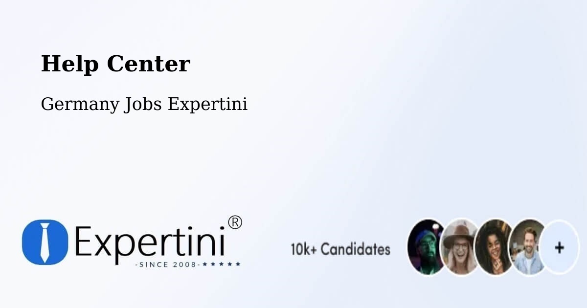 Help Center – Cottbus - Germany Jobs Expertini