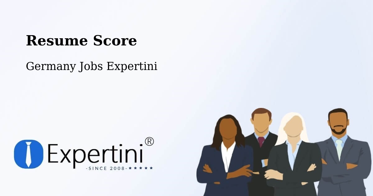 Resume Score & Job Description Match Tool – Cottbus - Germany Jobs Expertini
